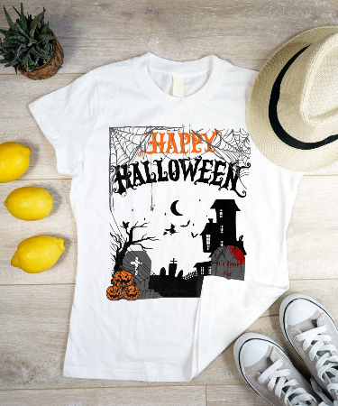 Happy Halloween T-shirt Design | Halloween Witch | Halloween Pumpkin