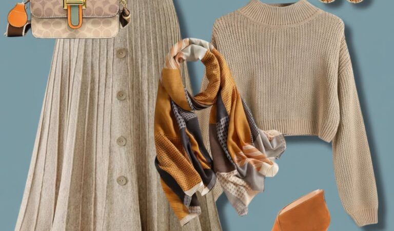 Chic & Cozy Monochromatic Knit Set for Everyday